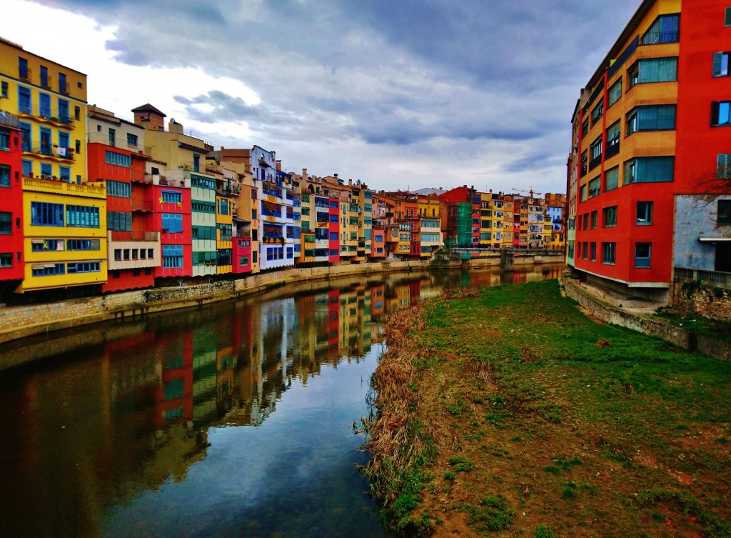 Foto: Casas del Onyar - Girona (Cataluña), España