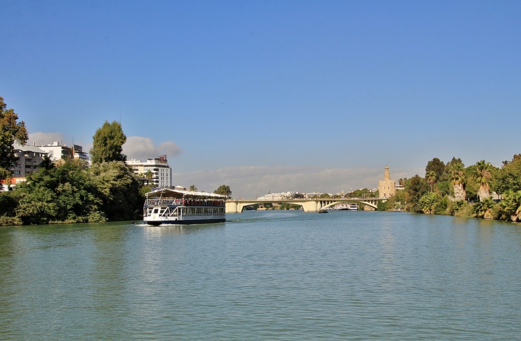 Foto: Navegando por el Guadalquivir - Sevilla (Andalucía), España