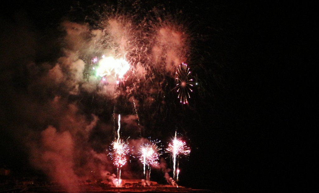 Foto: Fuegos artificiales - Tarragona (Cataluña), España