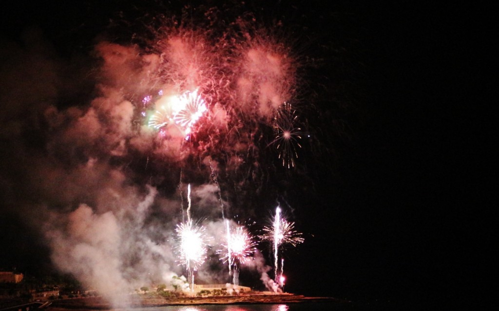 Foto: Fuegos artificiales - Tarragona (Cataluña), España