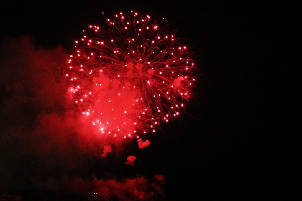 Foto: Fuegos artificiales - Tarragona (Cataluña), España