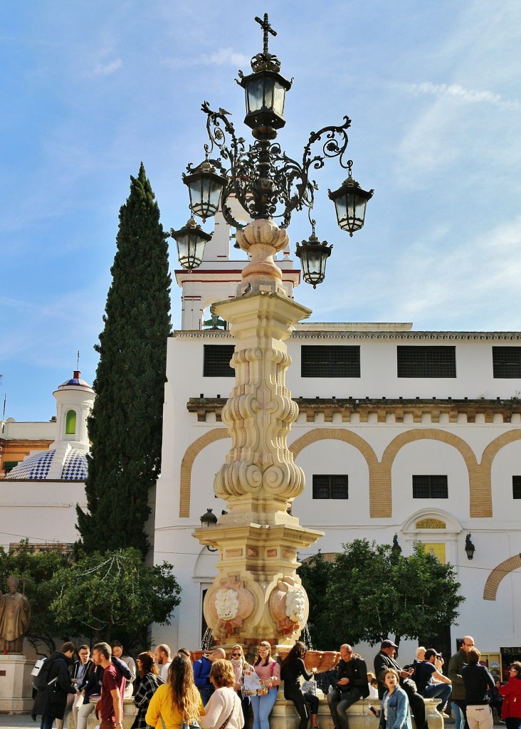 Foto: Fuente farola - Sevilla (Andalucía), España