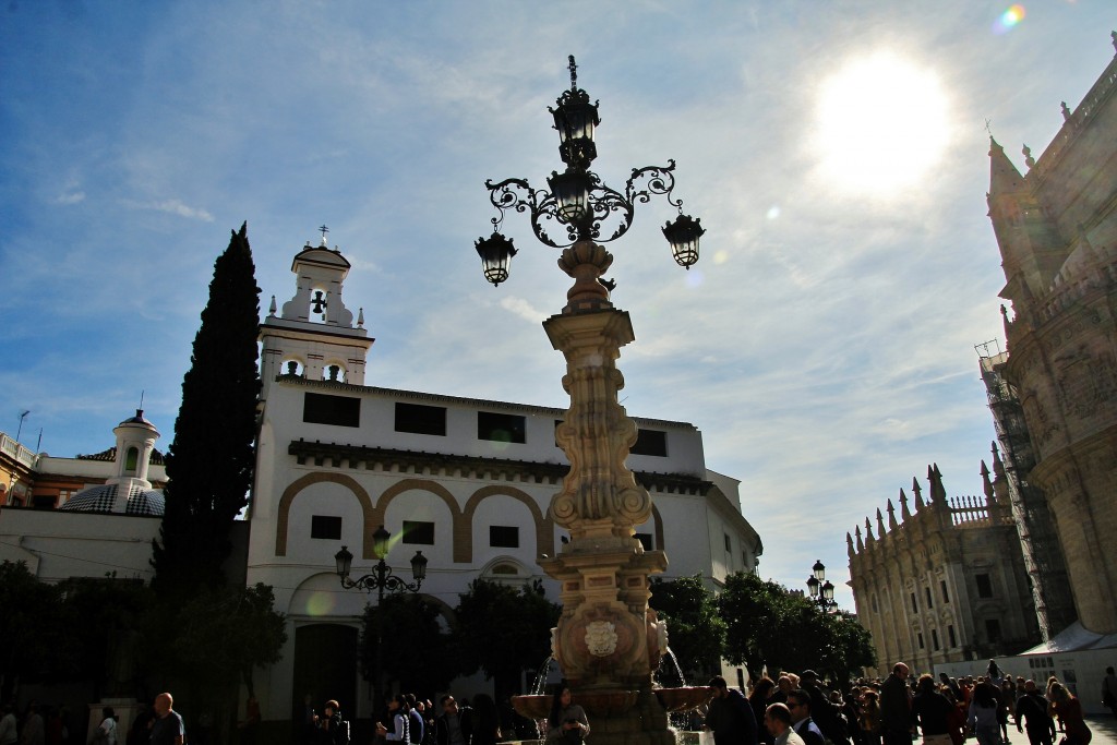 Foto: Fuente farola - Sevilla (Andalucía), España