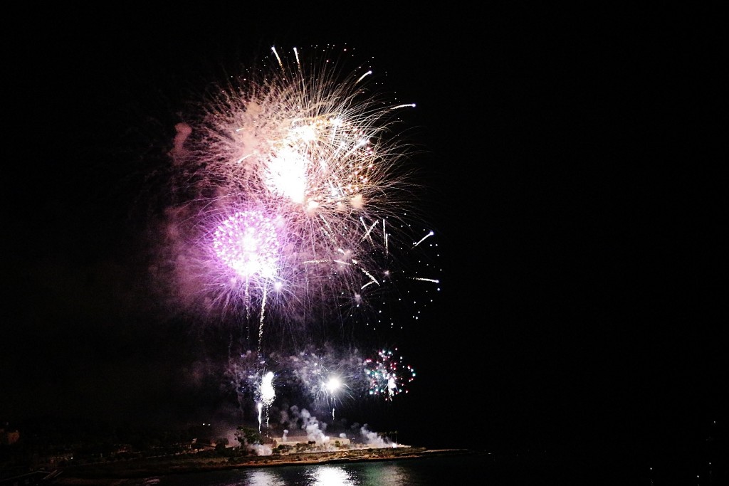 Foto: Fuegos artificiales - Tarragona (Cataluña), España