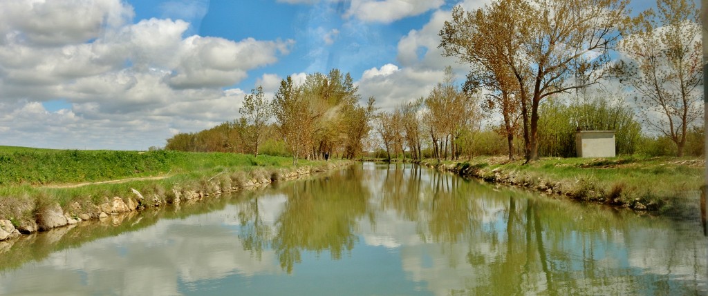 Foto: Canal de Castilla - Medina de Rioseco (Valladolid), España