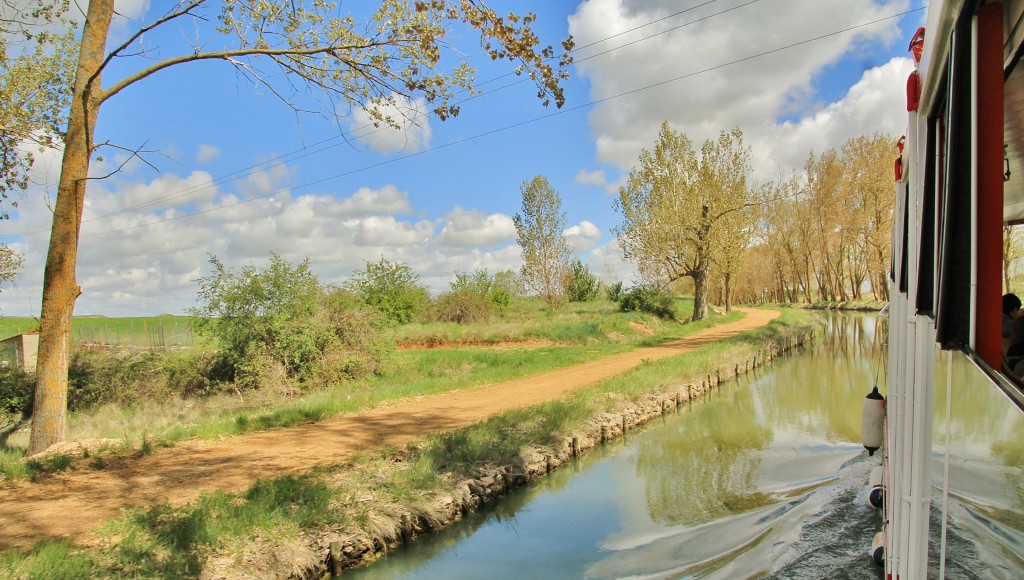 Foto: Canal de Castilla - Medina de Rioseco (Valladolid), España