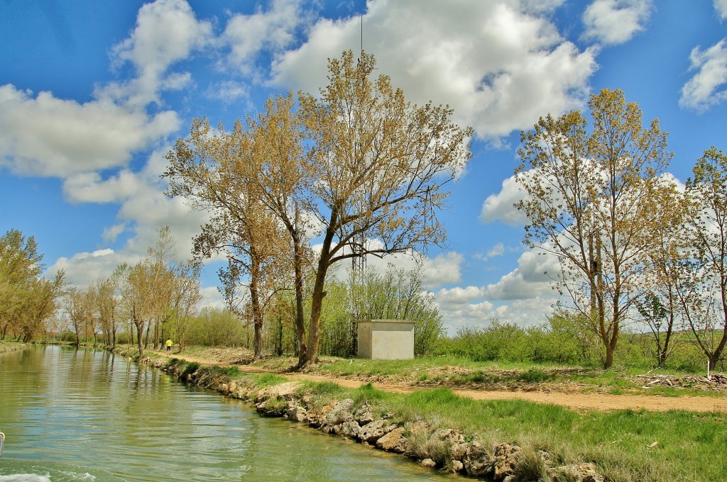 Foto: Canal de Castilla - Medina de Rioseco (Valladolid), España