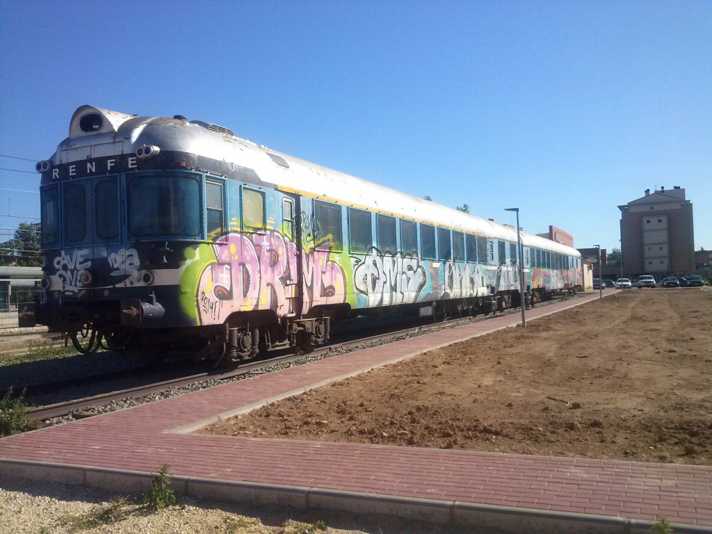 Foto: Estación de Calatayud. Junio 2015 - Calatayud (Zaragoza), España