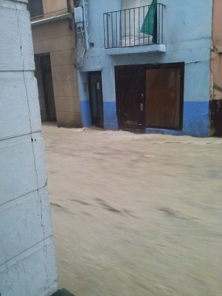 Foto: Gran tormenta del 2 de julio de 2014 - Calatayud (Zaragoza), España