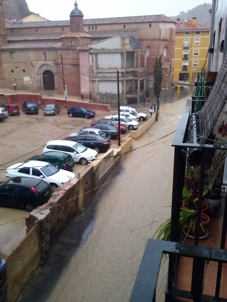 Foto: Gran tormenta del 2 de julio de 2014 - Calatayud (Zaragoza), España