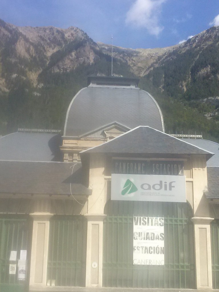 Foto: La estación de Canfranc en 2014 - Canfranc (Huesca), España