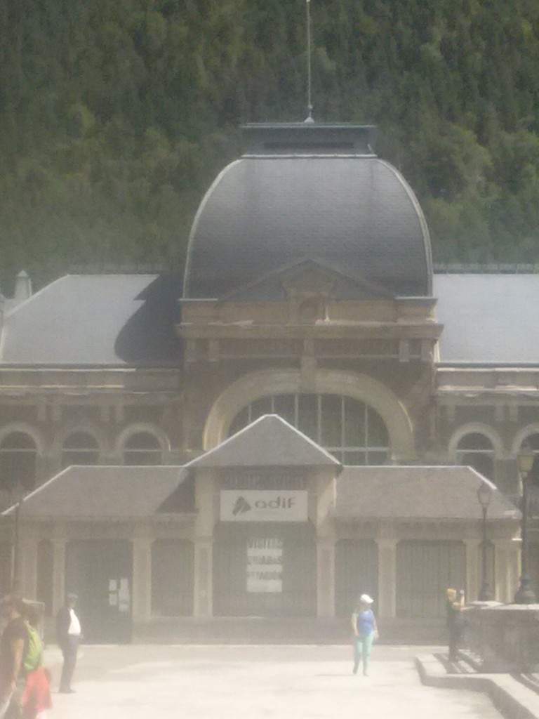 Foto: La estación de Canfranc en 2014 - Canfranc (Huesca), España