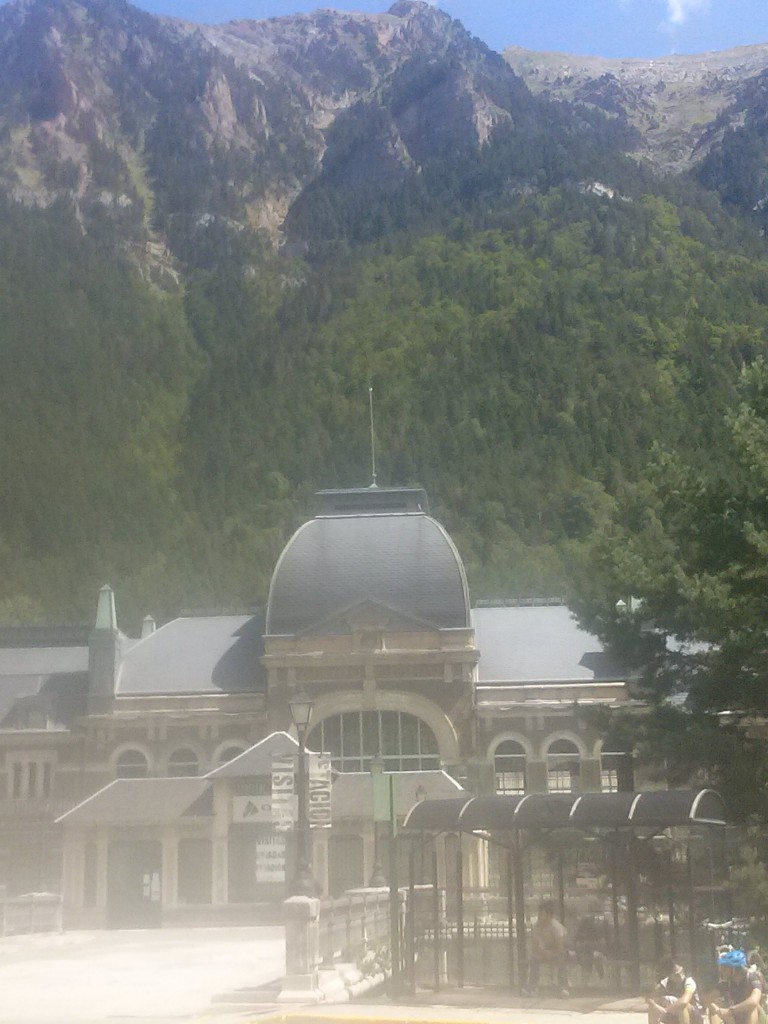 Foto: La estación de Canfranc en 2014 - Canfranc (Huesca), España