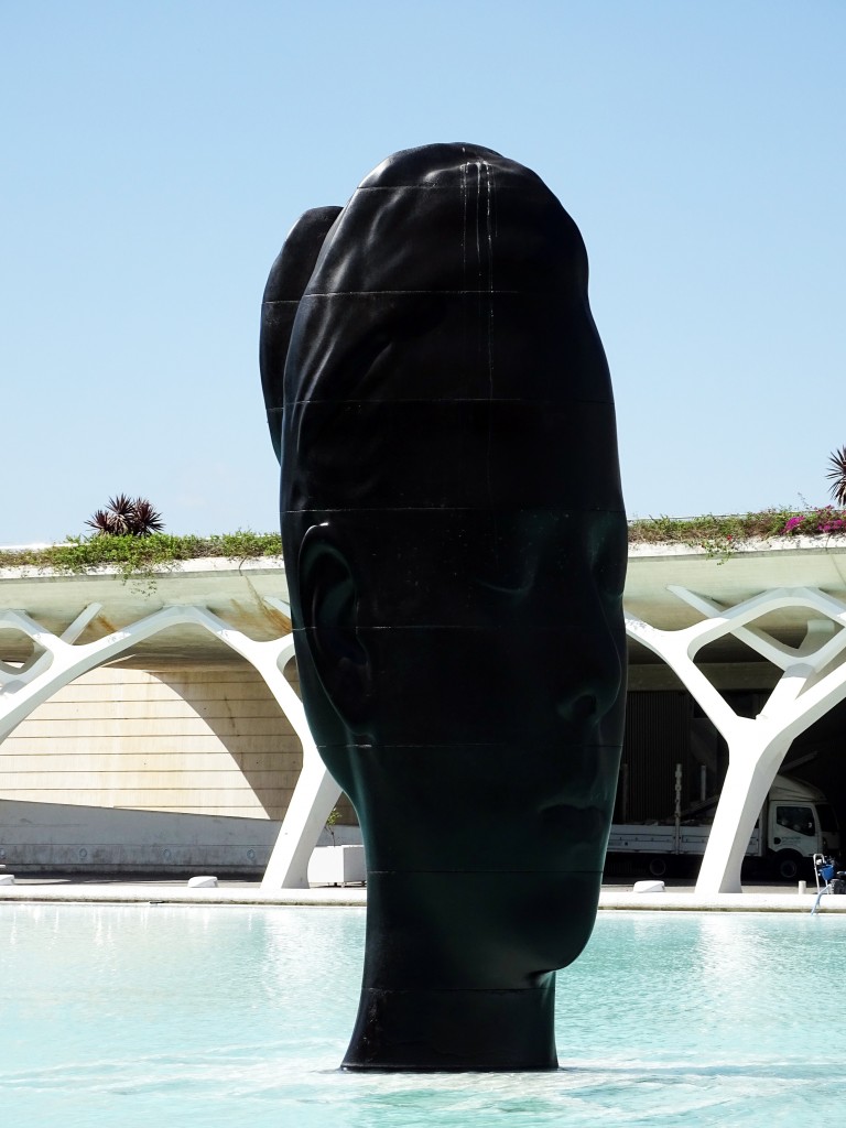 Foto: Escultura de Jaume Plensa - Valencia (València), España