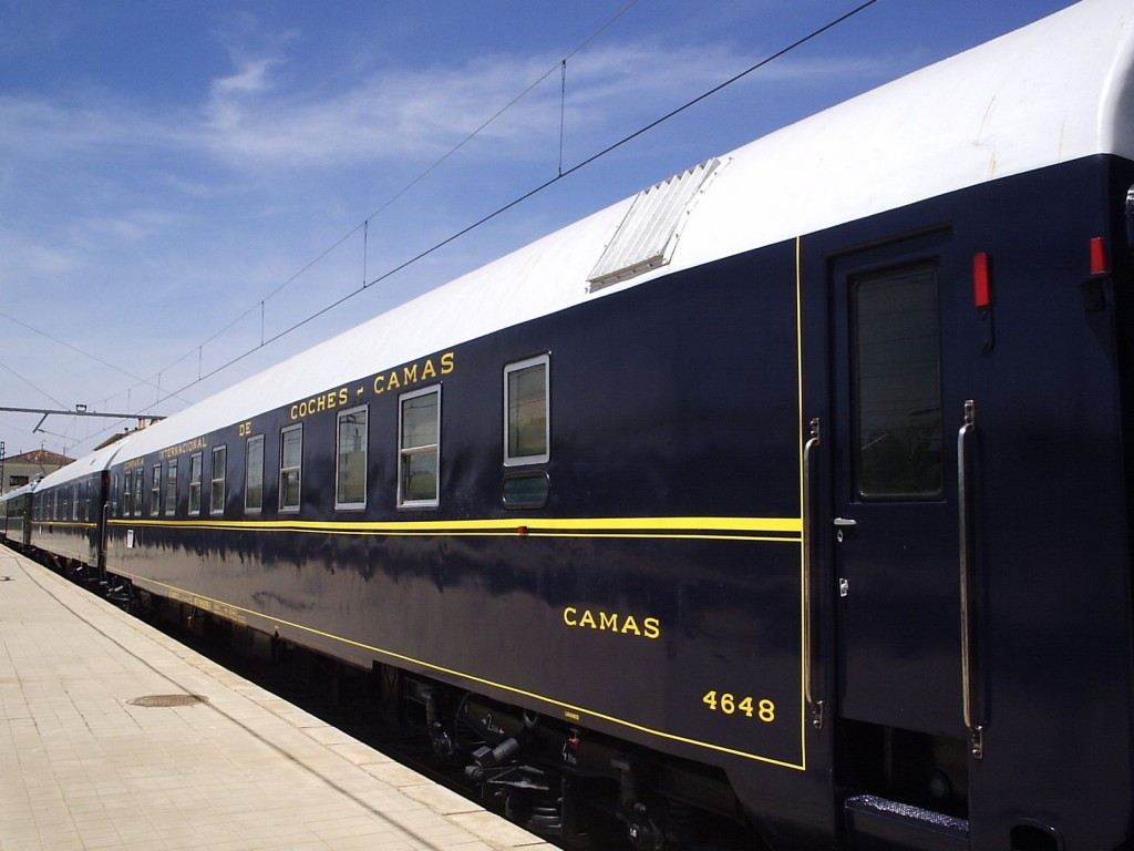 Foto: Tren Azul - Calatayud (Zaragoza), España