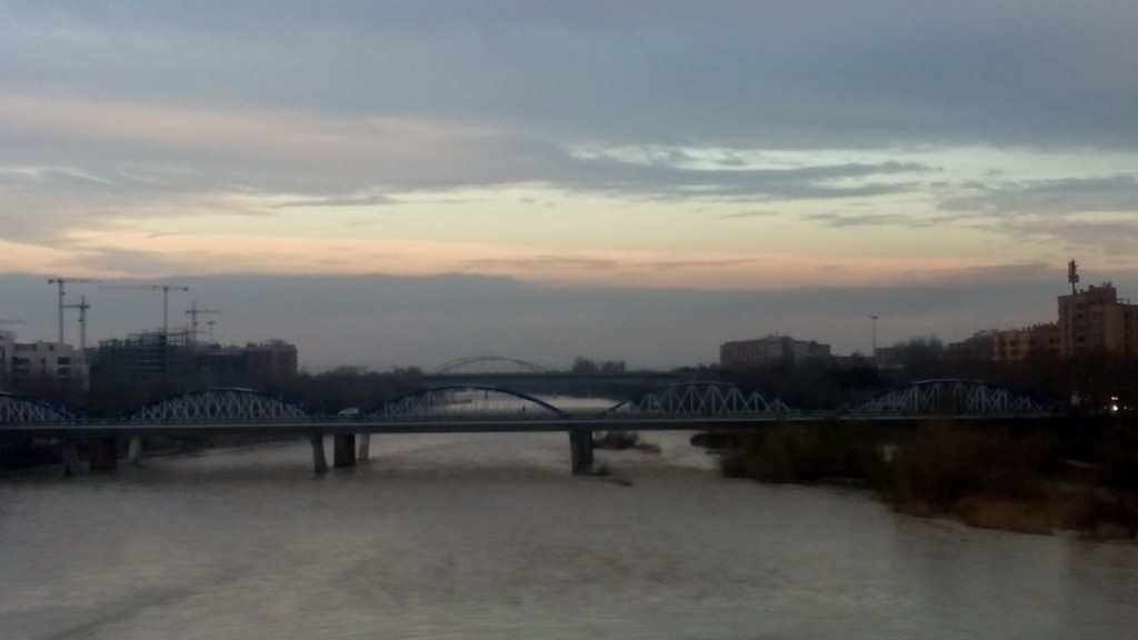 Foto: Río Ebro - Zaragoza (Aragón), España