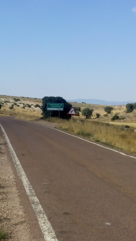 Foto: Límite autonomico - Milmarcos (Guadalajara), España