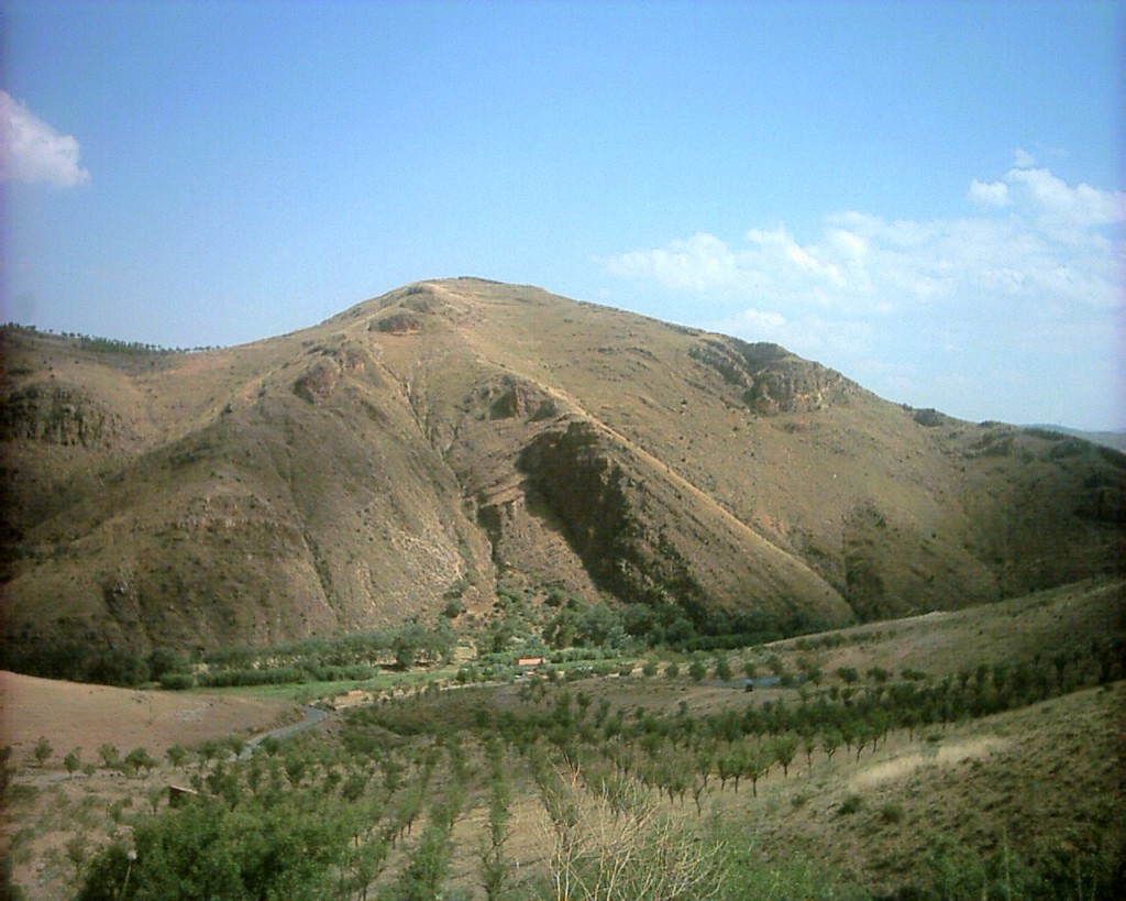 Foto: El Bambola. Al fodo el valle de Ribota - Calatayud (Zaragoza), España