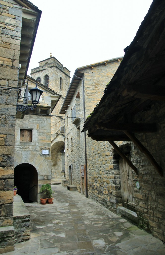 Foto: Centro histórico - El Pueyo de Araguás (Huesca), España