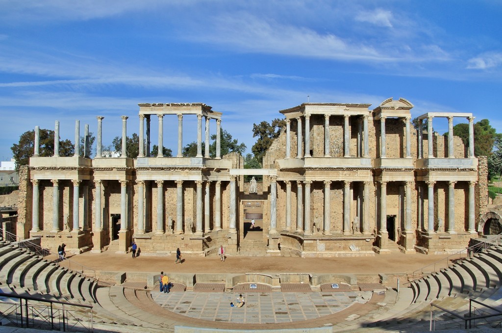 Foto: Teatro romano - Mérida (Badajoz), España