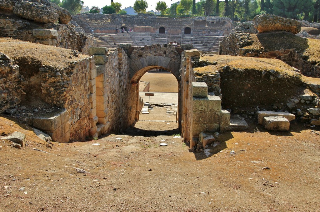 Foto: Anfiteatro romano - Mérida (Badajoz), España