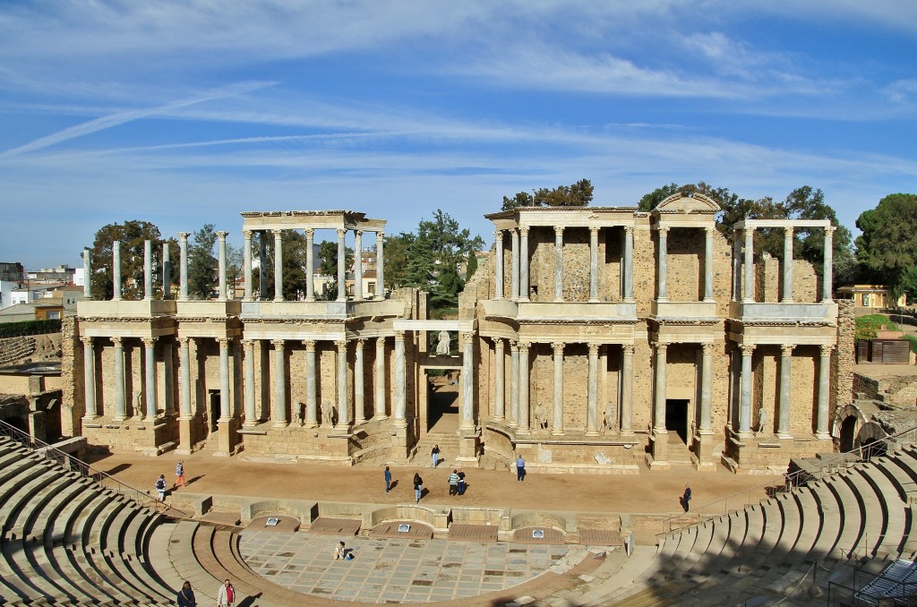 Foto: Teatro romano - Mérida (Badajoz), España