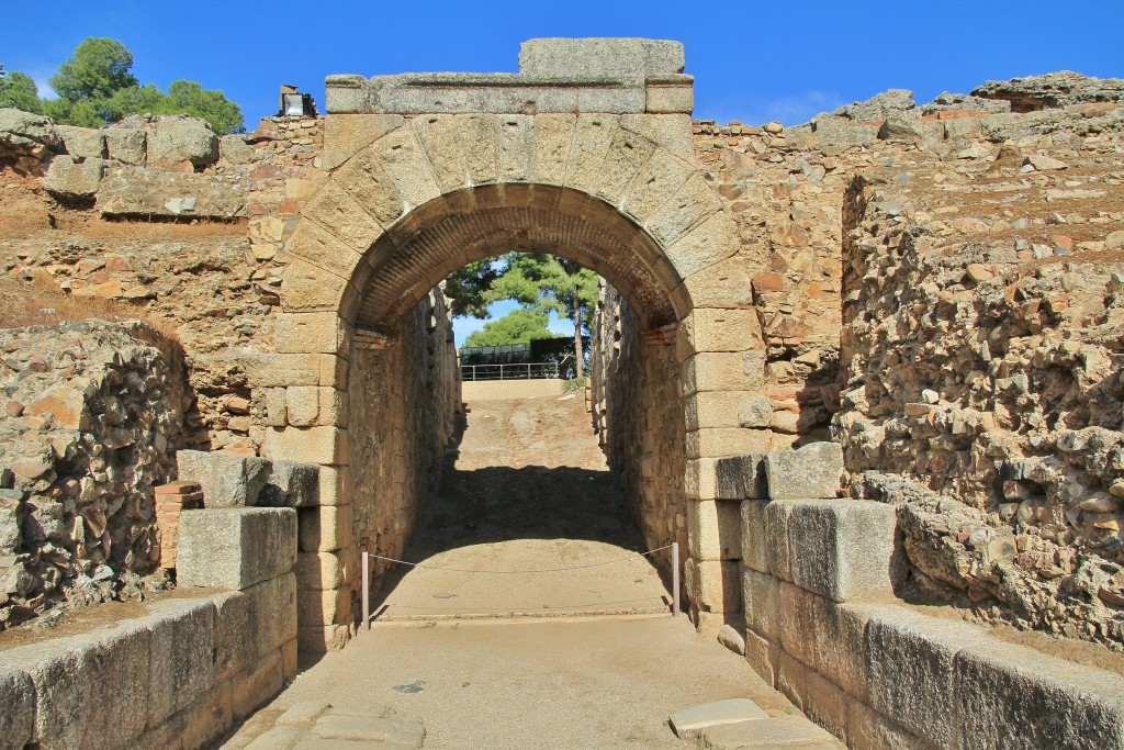 Foto: Anfiteatro romano - Mérida (Badajoz), España