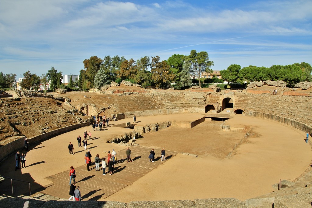 Foto: Anfiteatro romano - Mérida (Badajoz), España