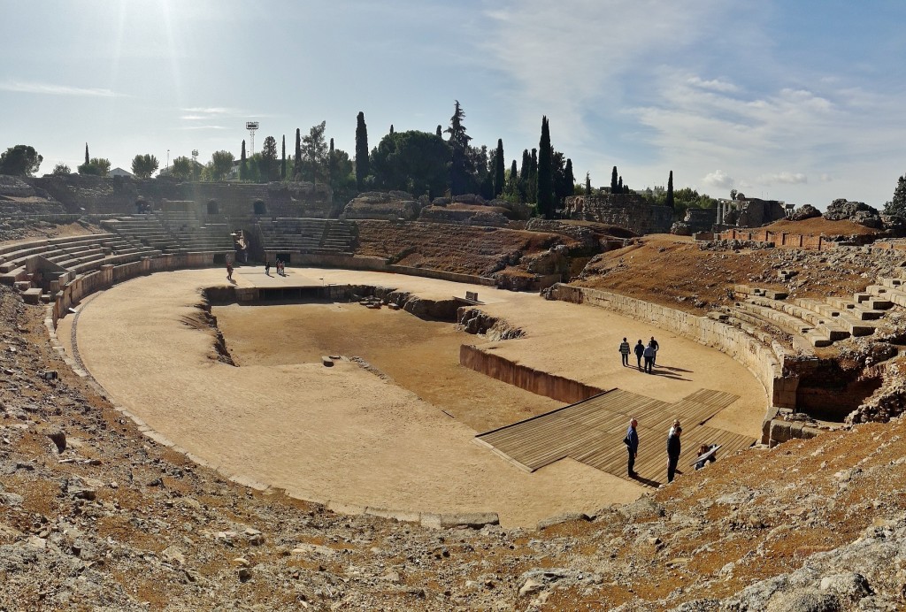 Foto: Anfiteatro romano - Mérida (Badajoz), España