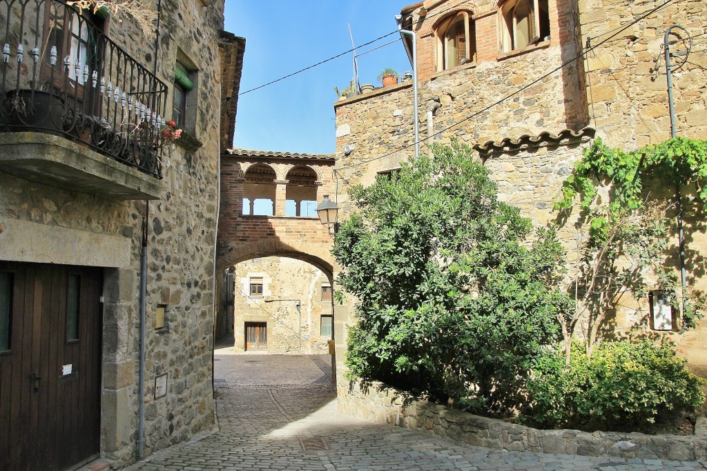 Foto: Centro histórico - Pubol (Girona), España