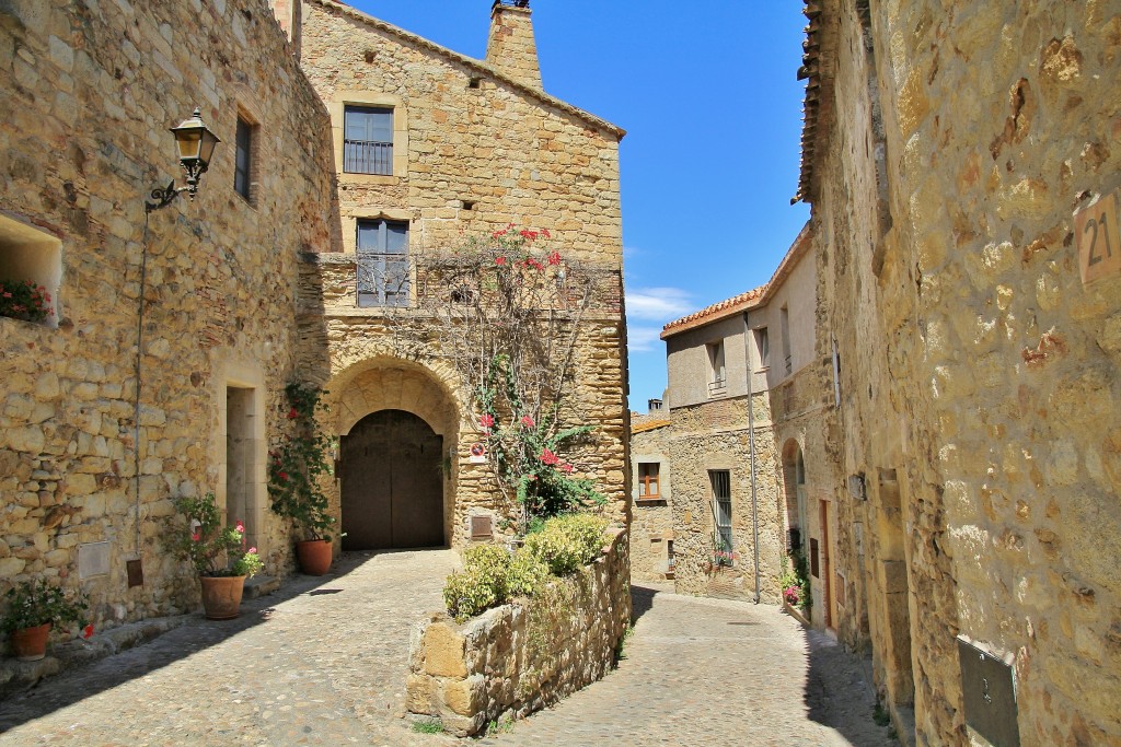 Foto: Centro histórico - Pals (Girona), España