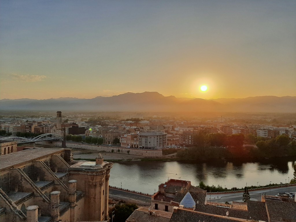 Foto: Vistas desde el castillo - Tortosa (Cataluña), España