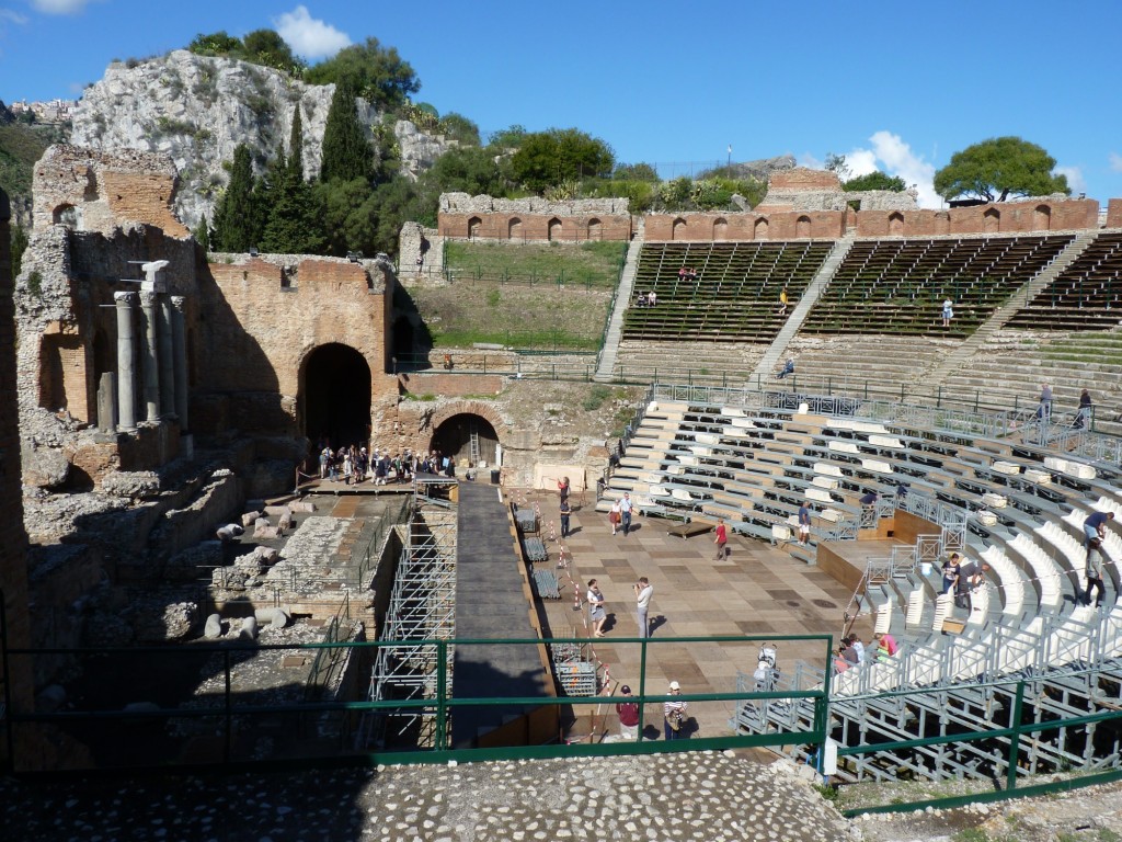 Foto: Teatro Greco Romano - Mesina (Sicily), Italia