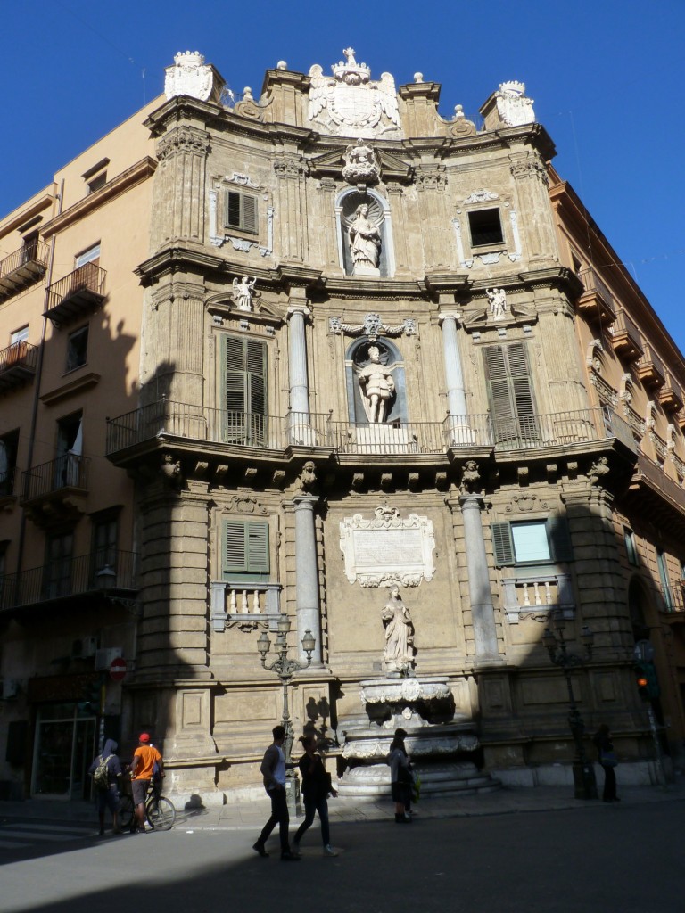 Foto: Plaza Quattro Canti - Palermo (Sicily), Italia