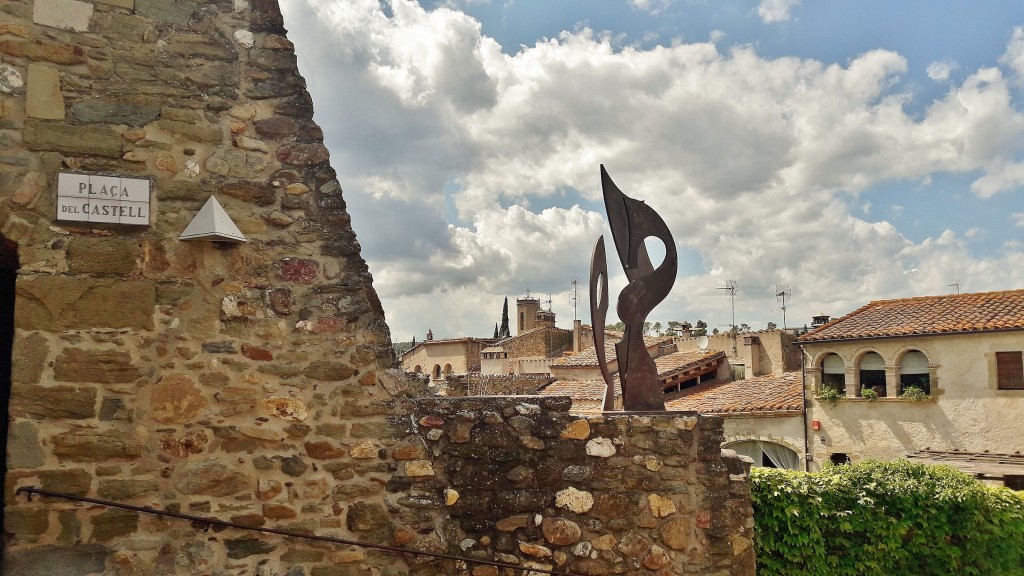 Foto: Centro histórico - Monells (Girona), España