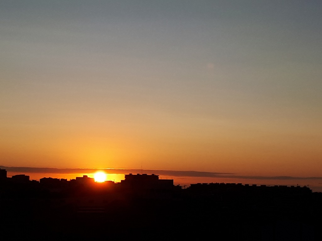 Foto: Amanecer - Sant Adrià de Besòs (Cataluña), España