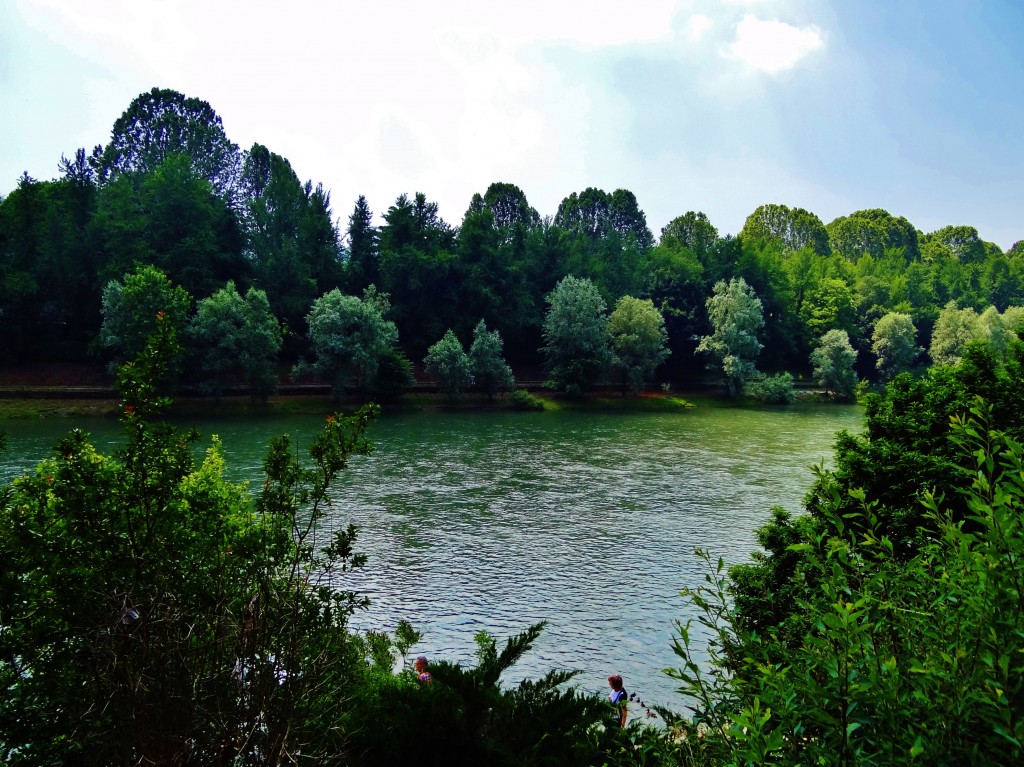 Foto: Río Po - Torino (Piedmont), Italia