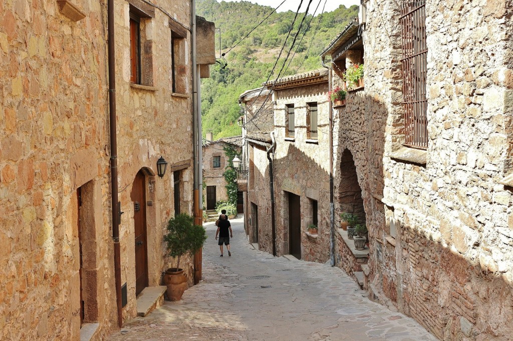 Foto: Pueblo medieval - Mura (Barcelona), España