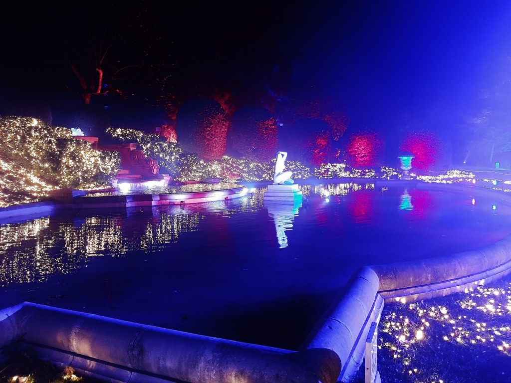 Foto: Espectáculo de luces - Barcelona (Cataluña), España