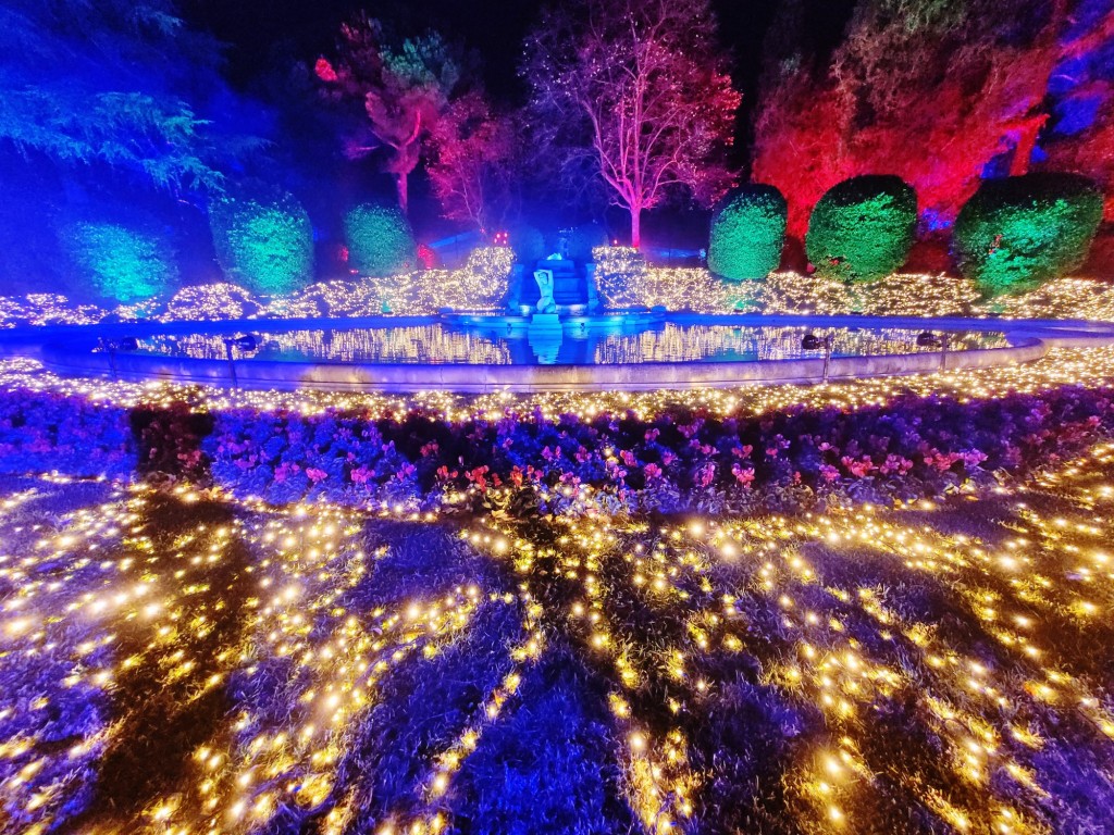 Foto: Espectáculo de luces - Barcelona (Cataluña), España