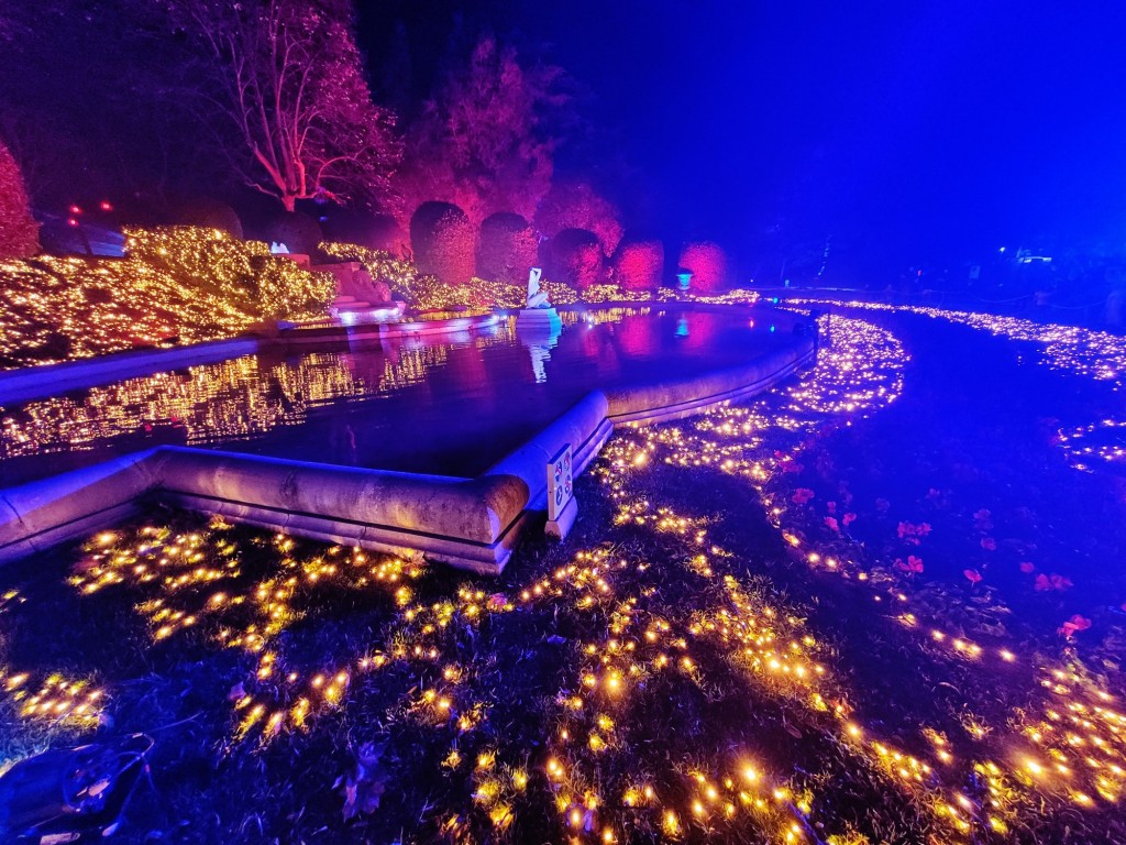 Foto: Espectáculo de luces - Barcelona (Cataluña), España