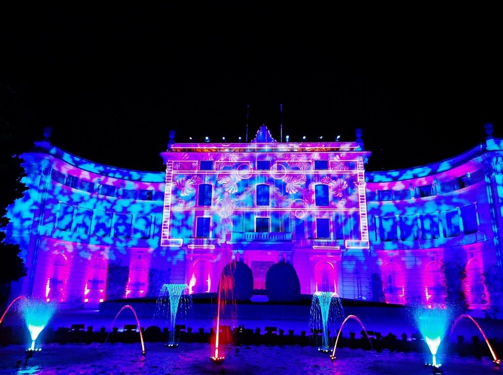 Foto: Espectáculo de luces - Barcelona (Cataluña), España