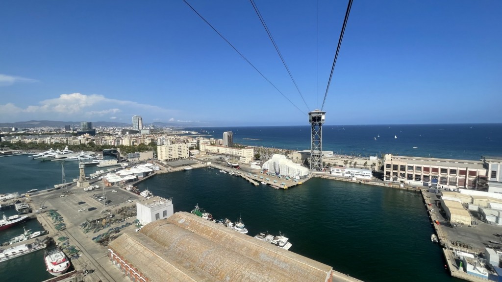 Foto: Teleférico - Barcelona (Cataluña), España