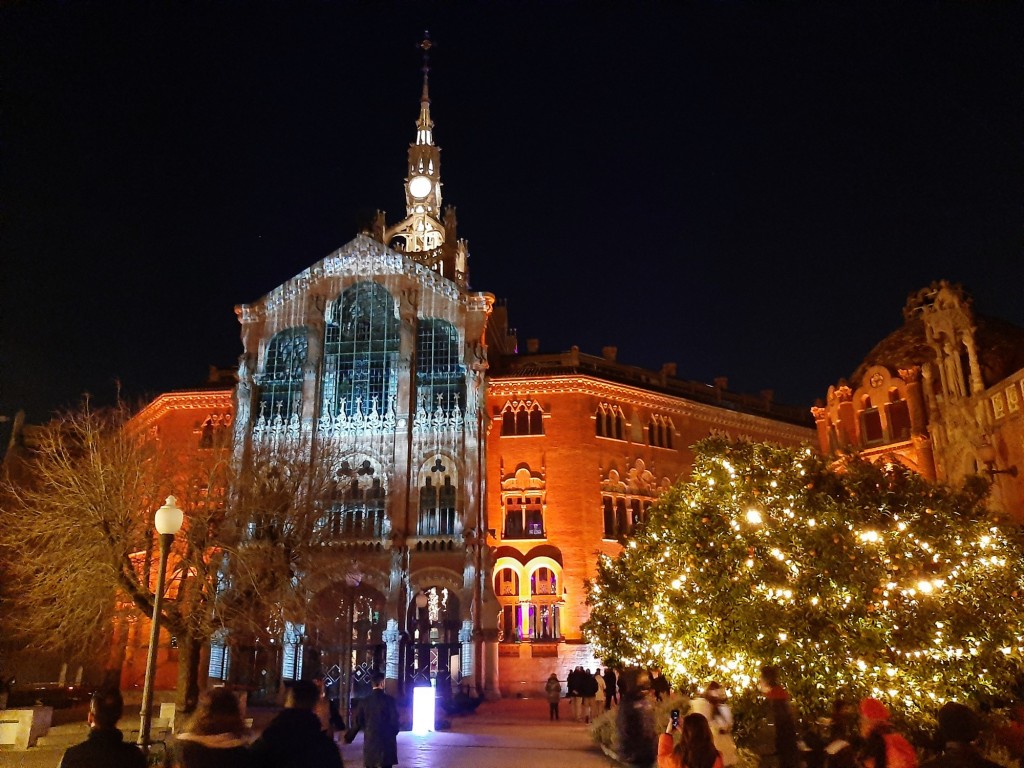 Foto: Las luces de Sant Pau - Barcelona (Cataluña), España