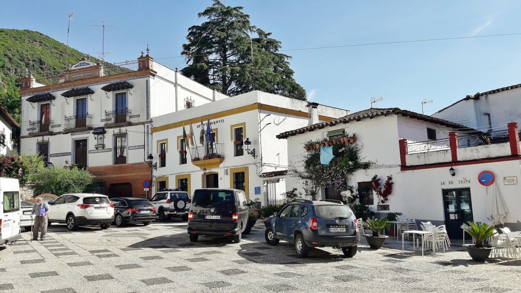 Foto: Vista del pueblo - Alájar (Huelva), España