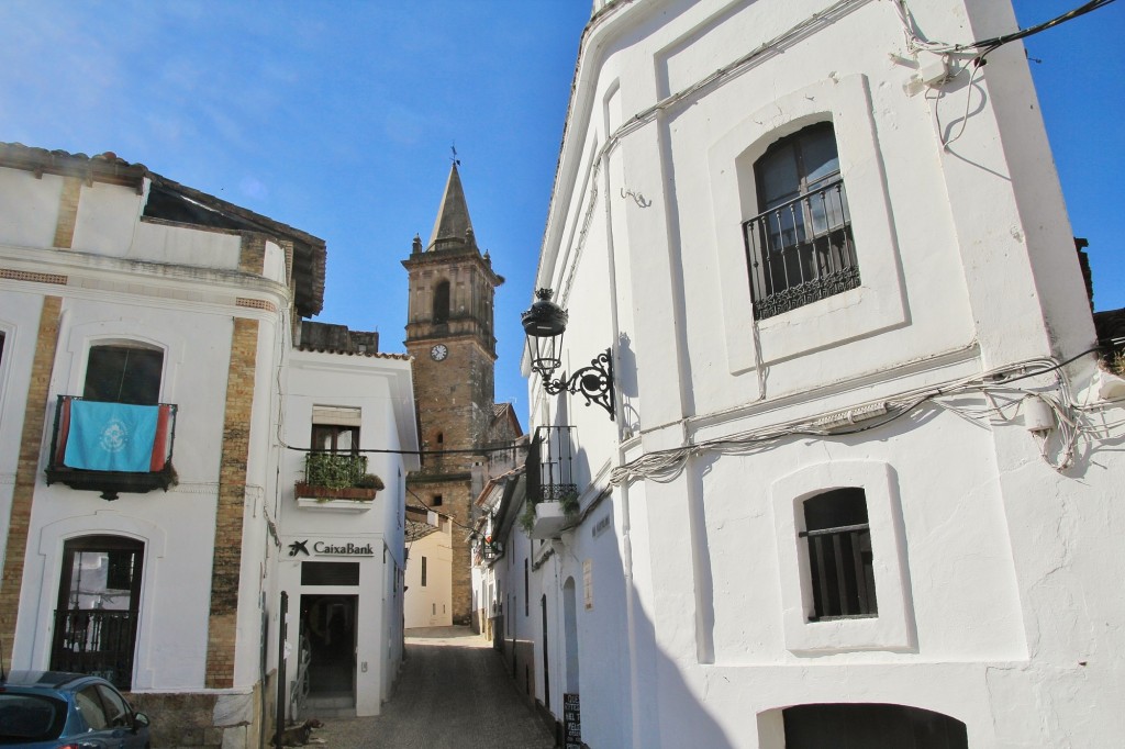 Foto: Vista del pueblo - Alájar (Huelva), España