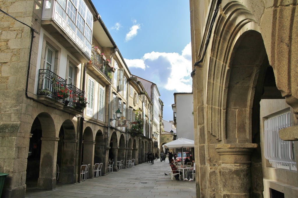 Foto: Centro histórico - Santiago de Compostela (A Coruña), España