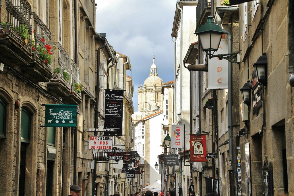 Foto: Centro histórico - Santiago de Compostela (A Coruña), España