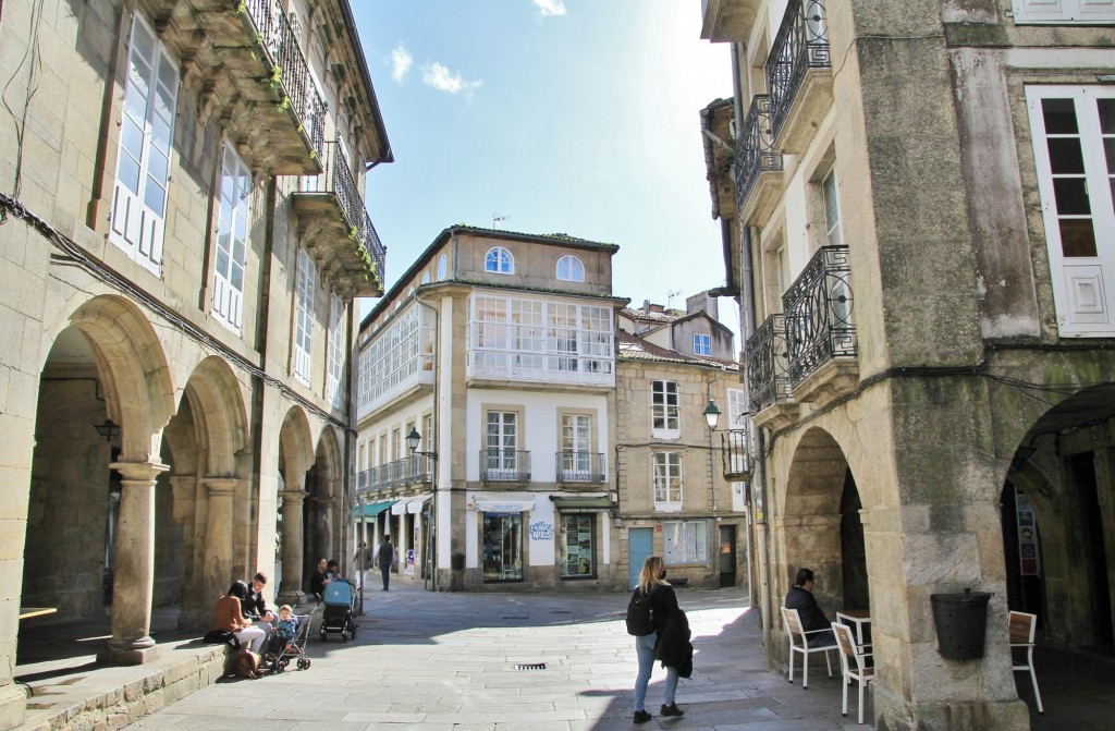 Foto: Centro histórico - Santiago de Compostela (A Coruña), España