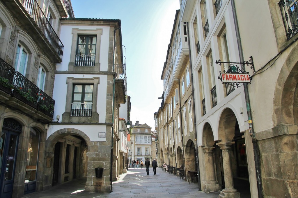 Foto: Centro histórico - Santiago de Compostela (A Coruña), España